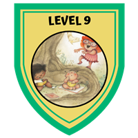 pre k level 9 Badge