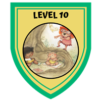 pre k level 10 Badge