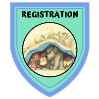 kids registration Badge