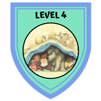 kids level 4 Badge